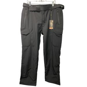 Free Soldier Men's Fleece Lined Outdoor Cargo Hiking Pants, 38W 30L NEW